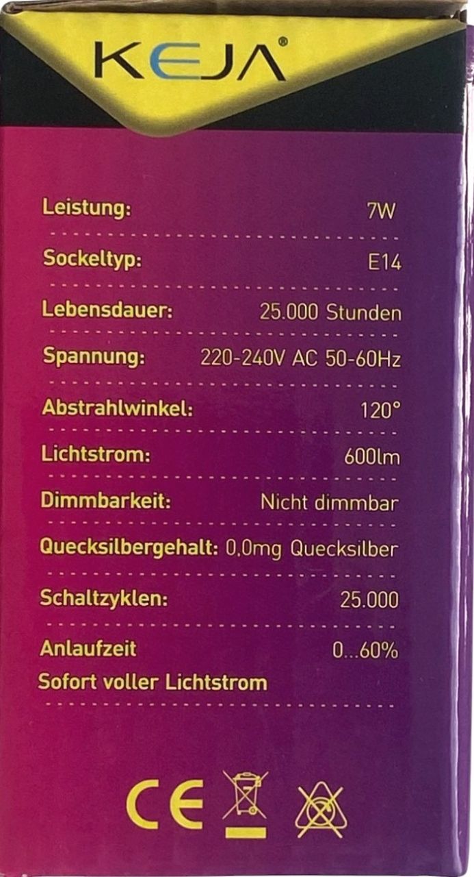 LED spuldze R50