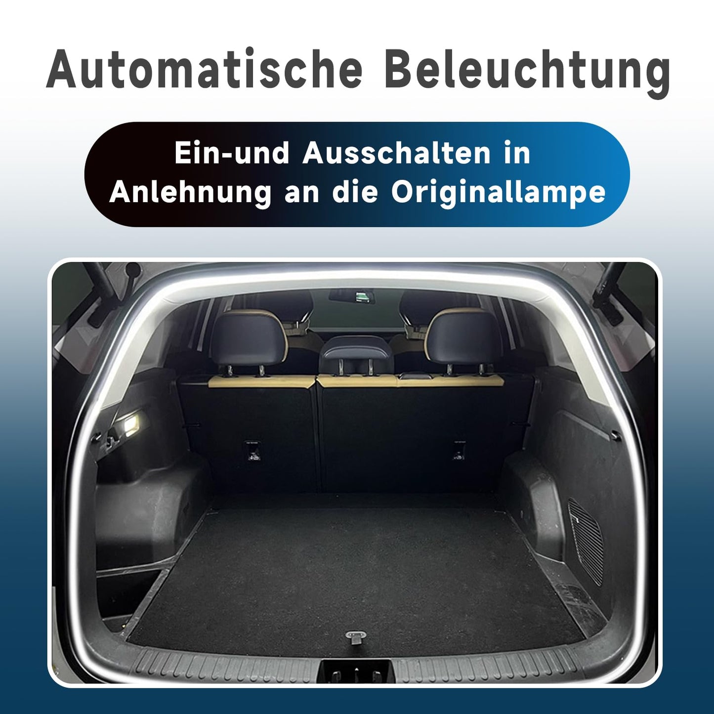 4m LED Trunk Light Strip Dynamic Flowing Car Boot Strip Automatic Sensor Dynamic Version – 4m