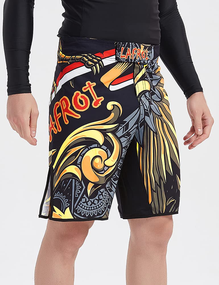 Men's MMA Cross-Training Boxing Shorts with Drawstring & Pocket – LA Royal MD