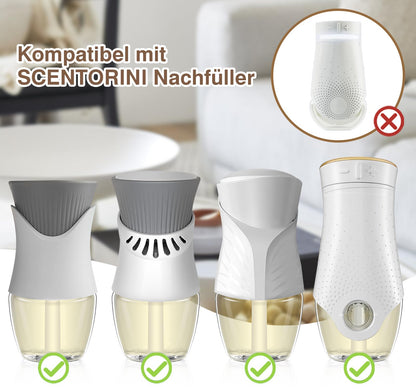 SCENTORINI Fragrance Oil Refill Room Air Freshener 12 x 19 ML Mixed Fragrance – Plug-In