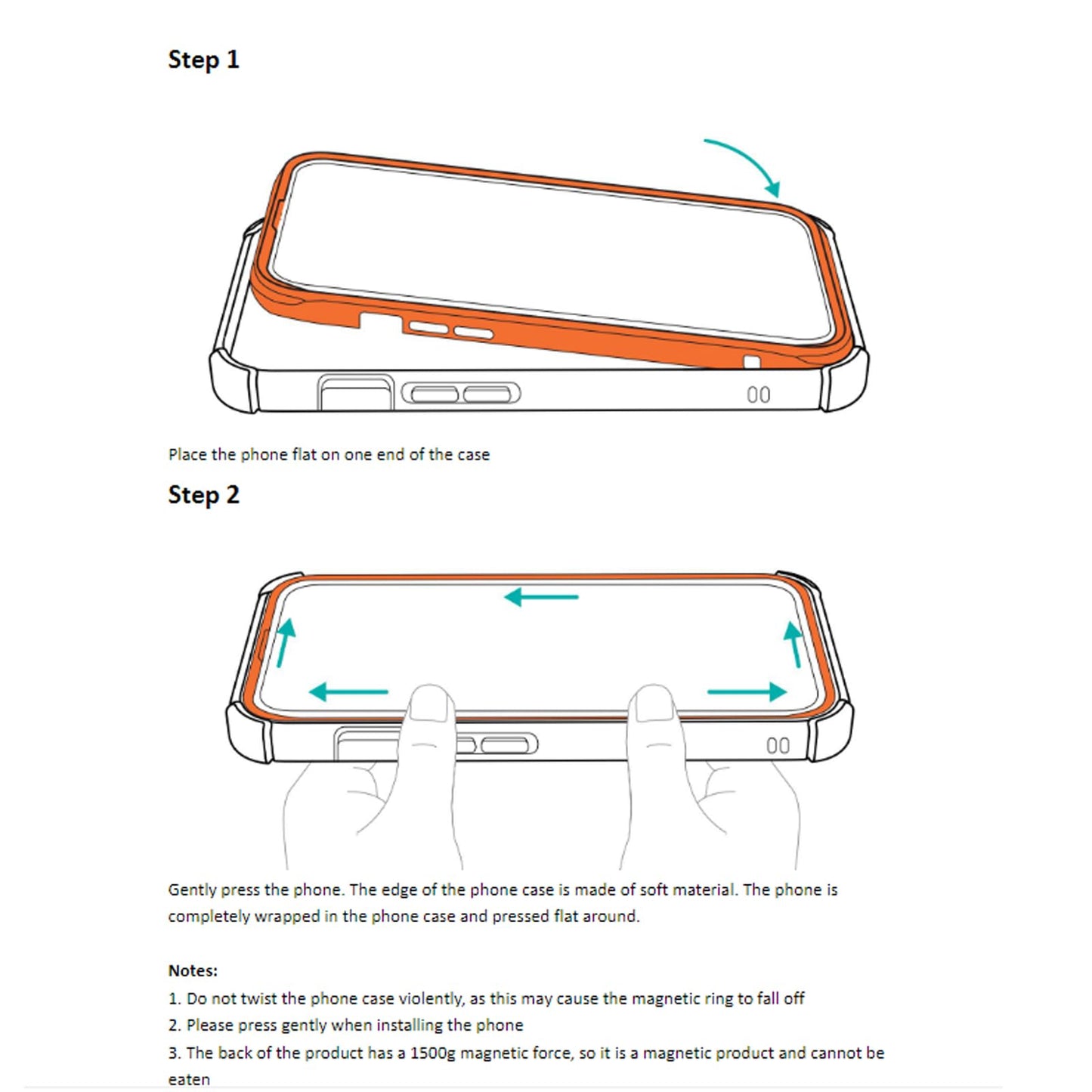 ESR iPhone 16 Pro Case MagSafe Military-Grade Protection – Frosted Clear 6.1 Inch