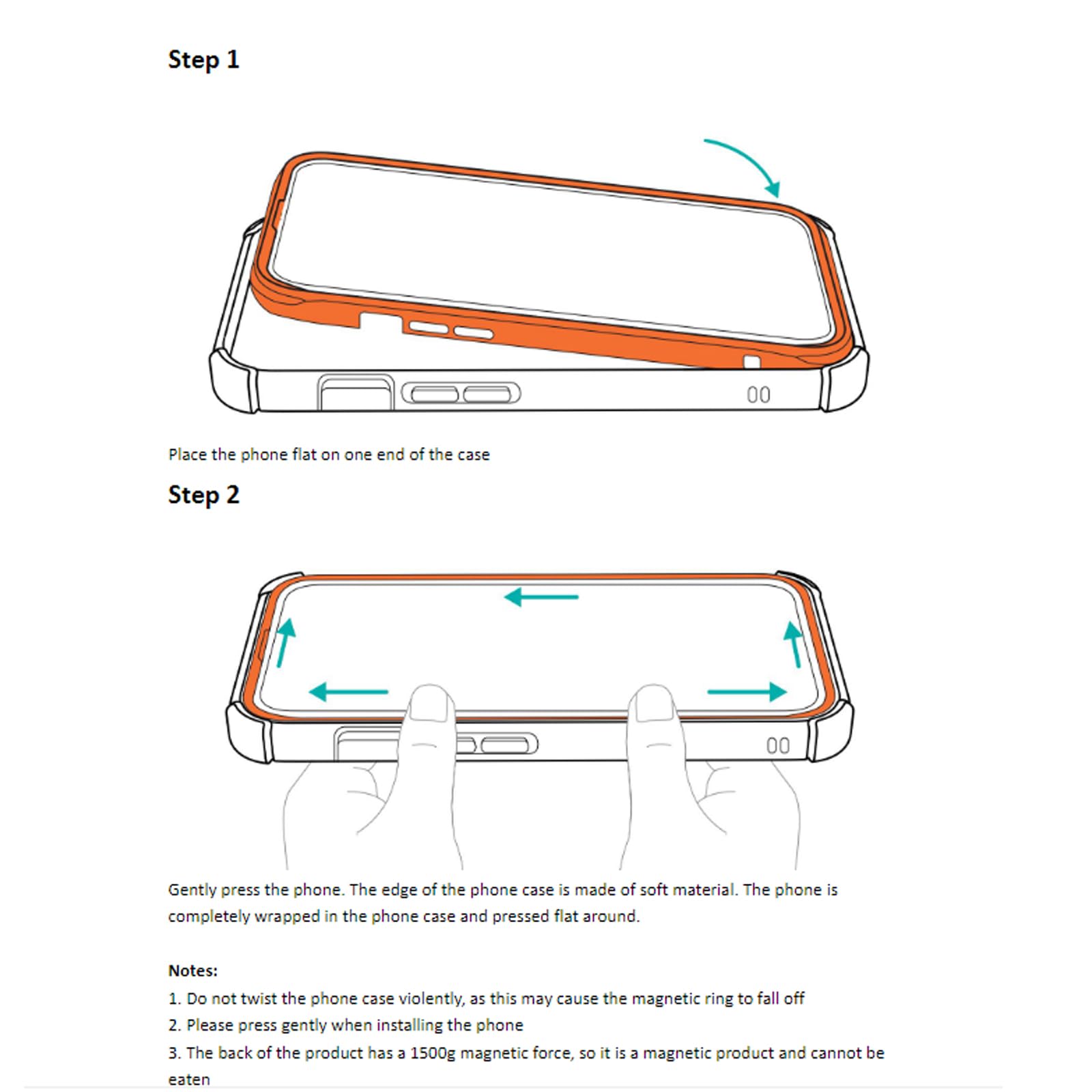 ESR iPhone 16 Pro Case MagSafe Military-Grade Protection – Frosted Clear 6.1 Inch