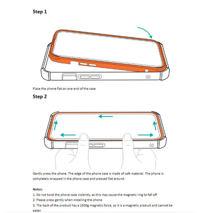 ESR iPhone 16 Pro Case MagSafe Military-Grade Protection – Frosted Clear 6.1 Inch
