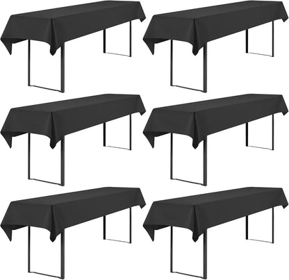 Alus galda pārklāji, 6 gab. komplekts, 100x250cm (tumši pelēks)