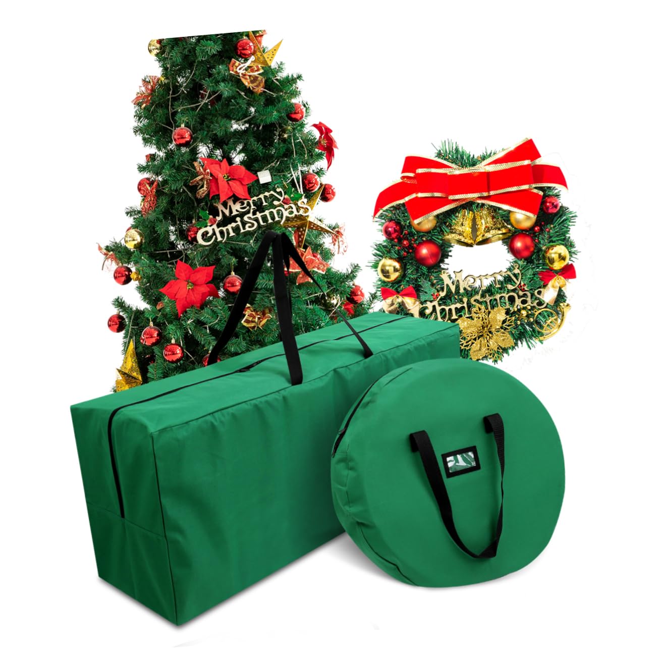 Oxford Cloth Storage Box for Christmas Decorations & Artificial Tree Storage