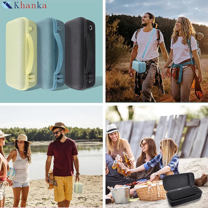 Khanka cietais futrālis Bose SoundLink Plus skaļrunim (melns)