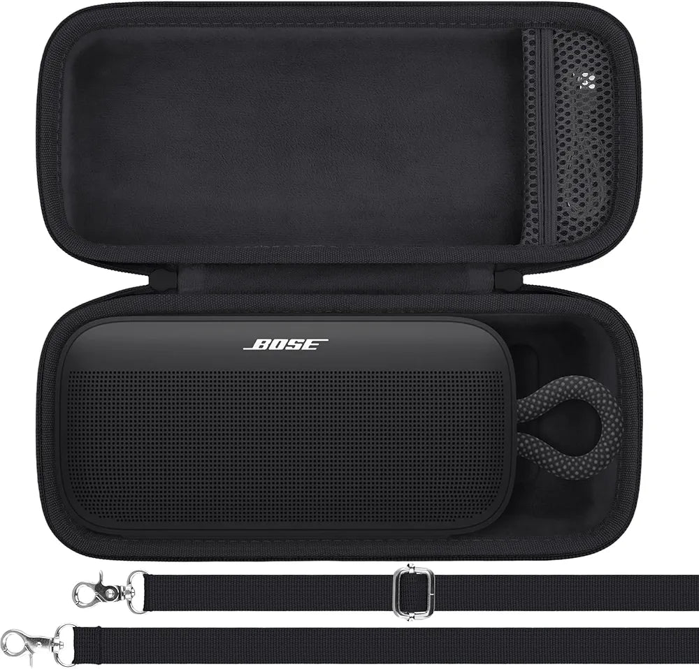 Khanka cietais futrālis Bose SoundLink Plus skaļrunim (melns)