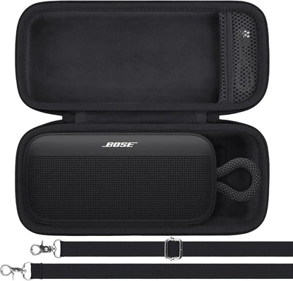 Khanka cietais futrālis Bose SoundLink Plus skaļrunim (melns)