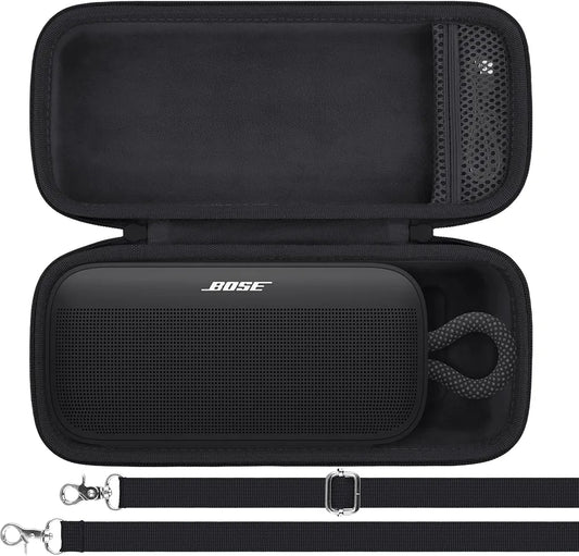 Khanka cietais futrālis Bose SoundLink Plus skaļrunim (melns)