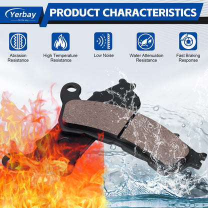 Front Brake Pads for Suzuki UH125 Burgman, UX125/150 & Honda SH 2007-2013 – Set