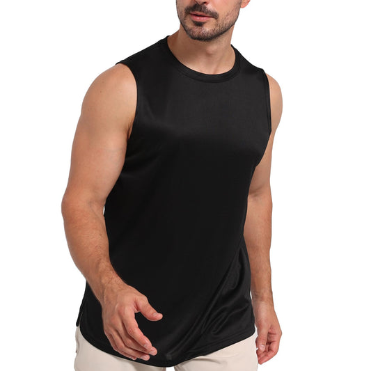 Men's Tank Top Quick-Dry Sleeveless Fitness Running Shirt