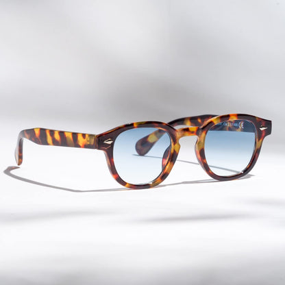 Moscot-Style Retro Sunglasses DEPP Smoke Gradient Unisex Vintage Frame – Smoke