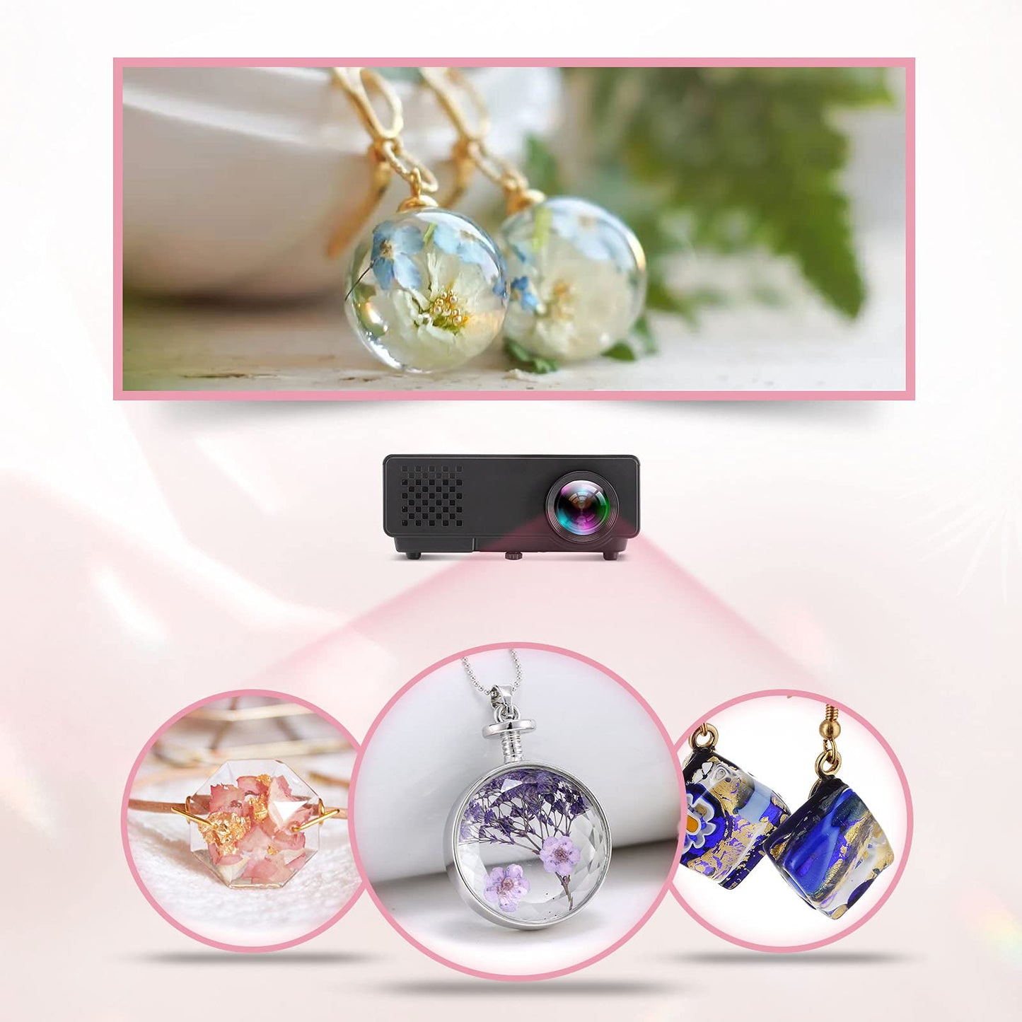 YIEHO UV Resin Clear, 400g UV Resin Hard Crystal Clear Transparent UV Epoxy Resin UV for Jewelry Making DIY Crafts