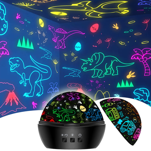 Dinosaur lamp, night light for children, dino lamp night light projector for children, dino lamp for children's room, dino