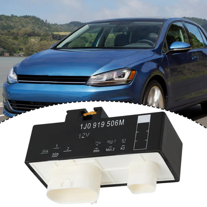12V Radiator Fan Relay 1J0919506M for VW Audi – 12V