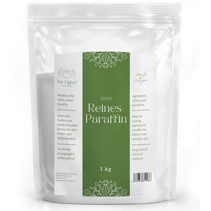 Premium Paraffin Wax Melt Pellets 1kg 100% Paraffin for Candle Making – White