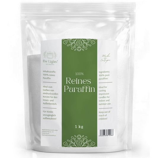 Premium Paraffin Wax Melt Pellets 1kg 100% Paraffin for Candle Making – White