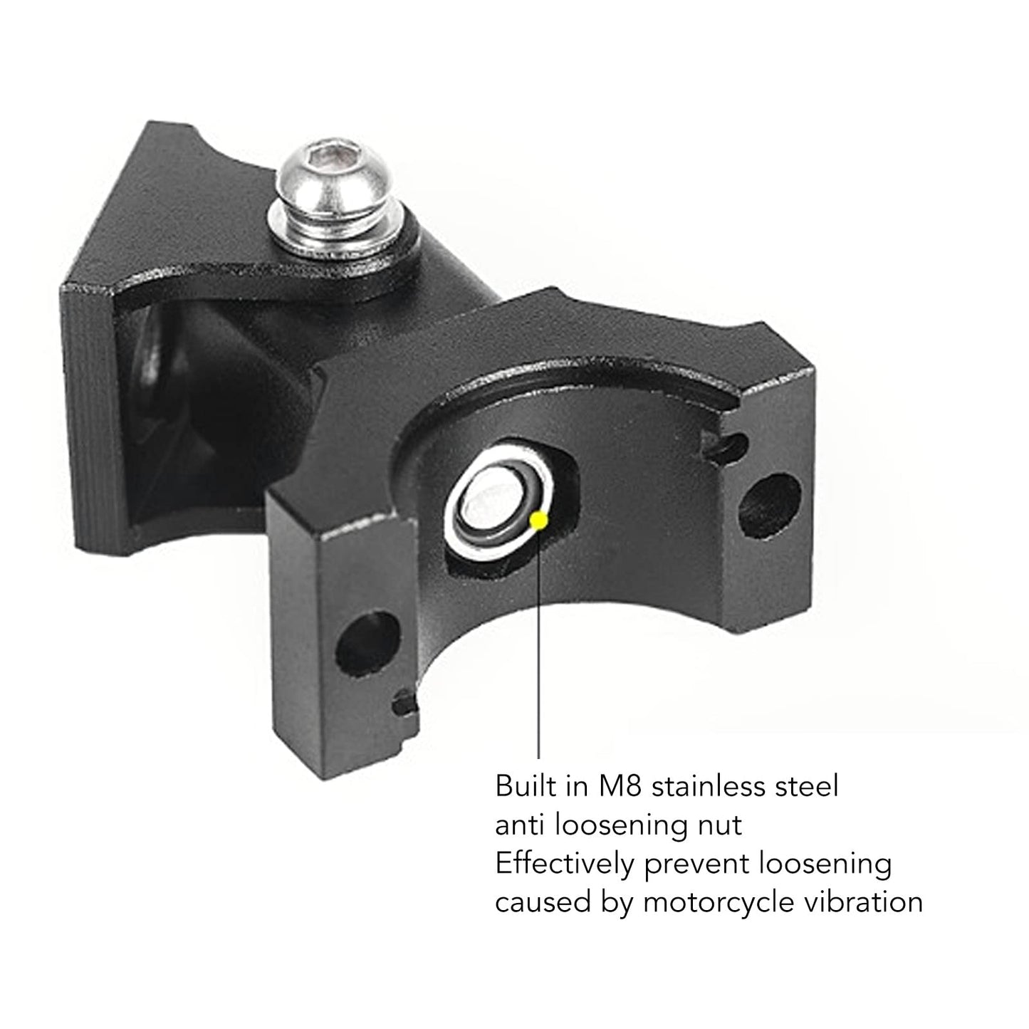 Motorcycle Adjustable Headlight Clamp Bracket M5 18–30mm for Motocross ATV UTV – 2pcs