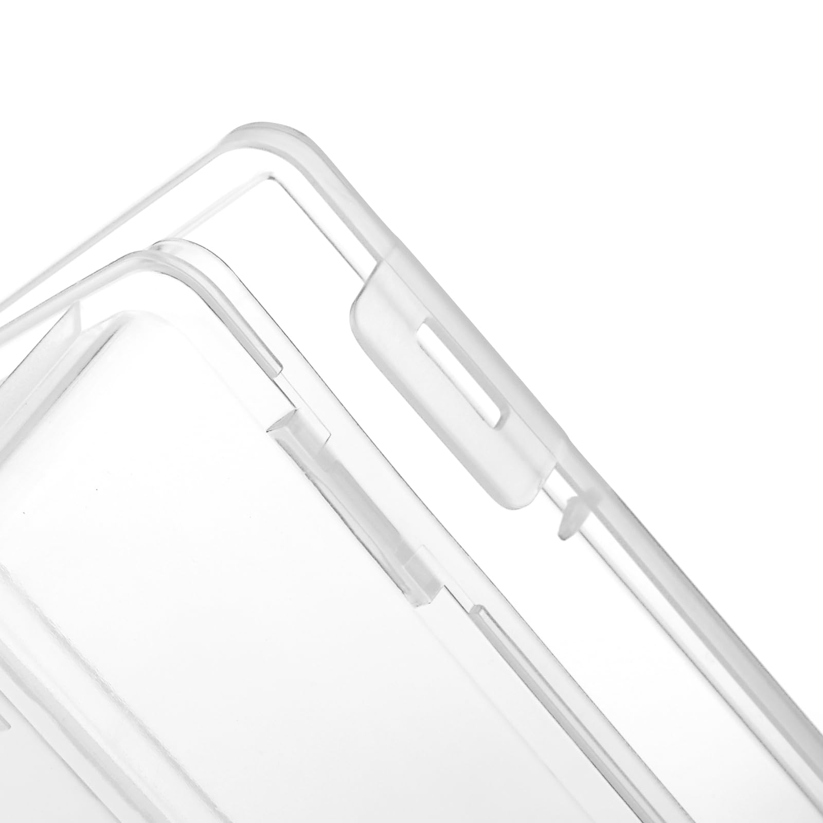 Plastic Stackable Pencil Boxes 8-Pack Transparent 19x9x6cm with Lid – Clear