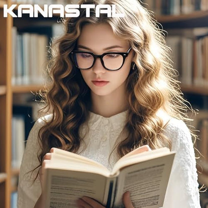 KANASTAL Anti Blue Light Glasses Men Women Anti-Glare Blue Light Filter for Computer Protection Anti Fatigue Blue Light