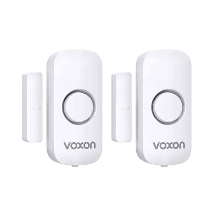 VOXON Door and Window Alarm, Easy to Install, Magnetic Anti-Theft Door and Window Alarm with 100 dB Volume for Child Safety