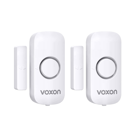 VOXON Door and Window Alarm, Easy to Install, Magnetic Anti-Theft Door and Window Alarm with 100 dB Volume for Child Safety