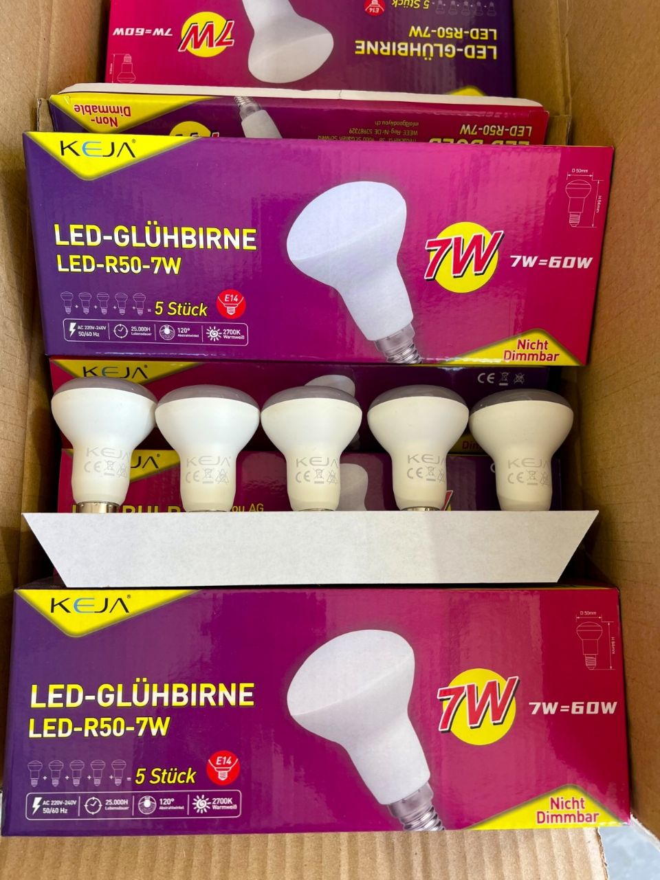 LED spuldze R50