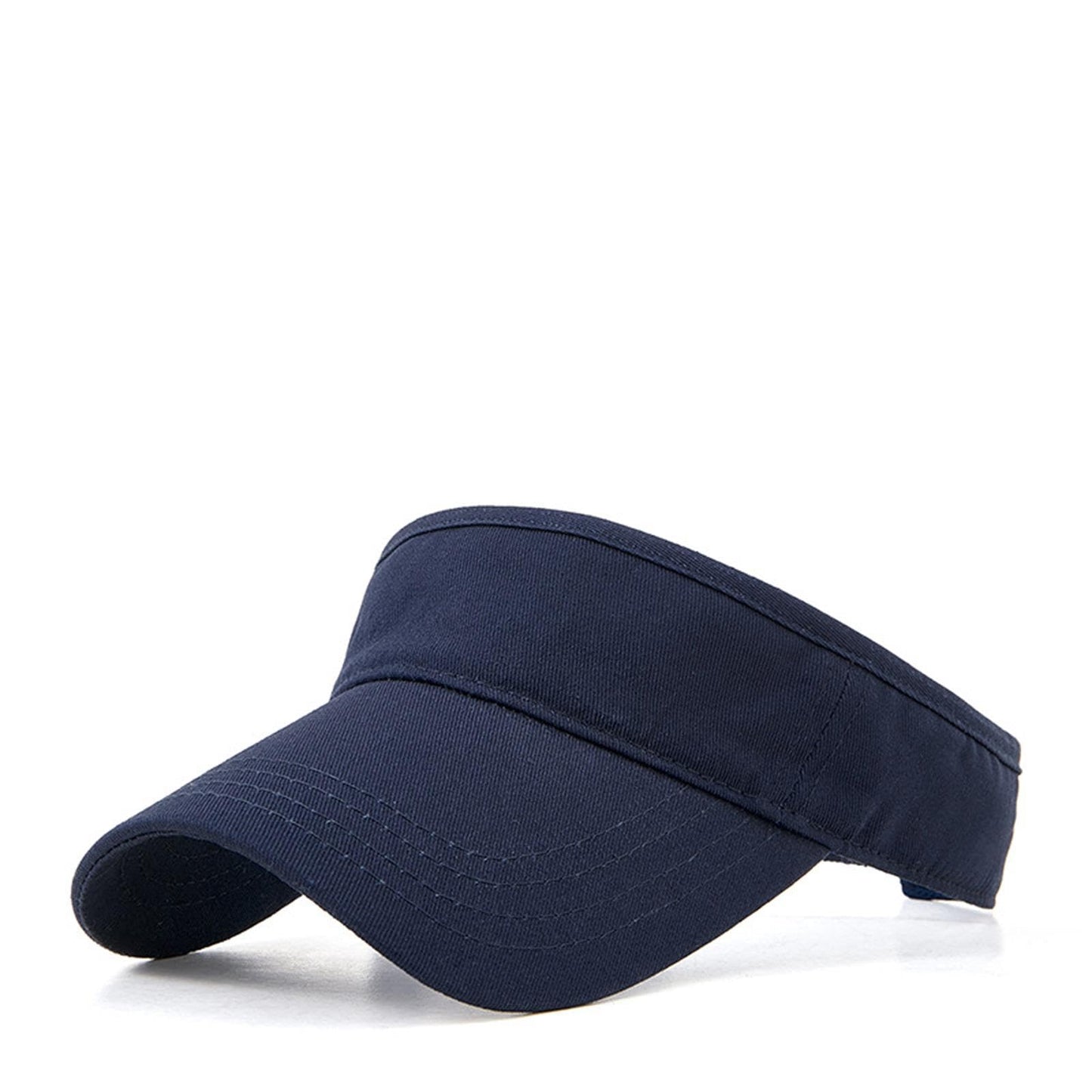 Sun Hat Cotton Wide Brim Unisex Outdoor – Dark Blue M