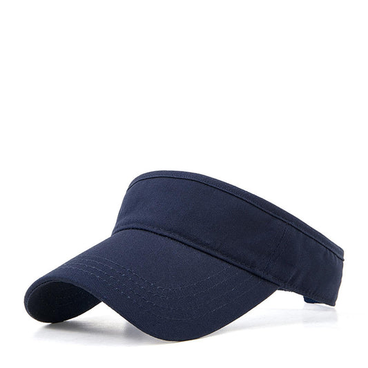 Sun Hat Cotton Wide Brim Unisex Outdoor – Dark Blue M
