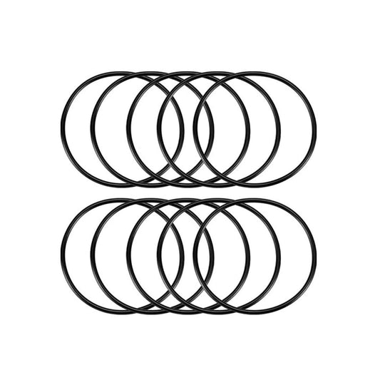 NBR O-rings 80x74x3mm Pack of 10 Rubber Sealing Gaskets – Black