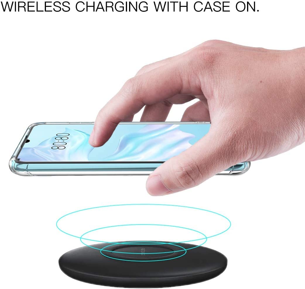 Uluck Crystal Clear Soft TPU Phone Case for Huawei P30 Pro – Pure Clear (6.47 inch)