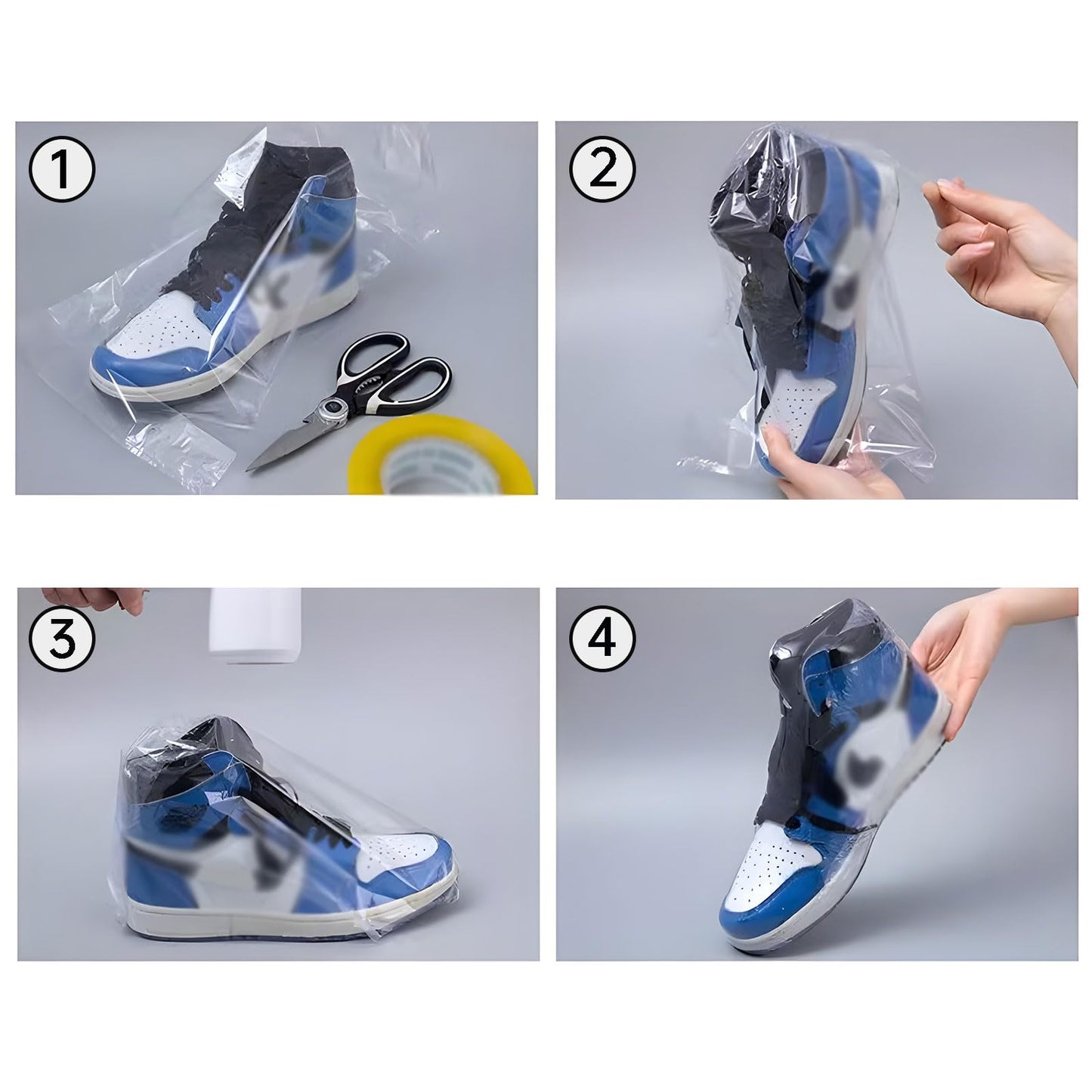 Heat Shrink Bags 100 Pieces Heat Shrink Film for Sealing Gifts Shoes Books – 28x40 cm