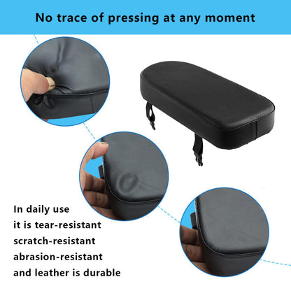Bicycle Rear Saddle PU Padded Comfortable Seat – Black Large
