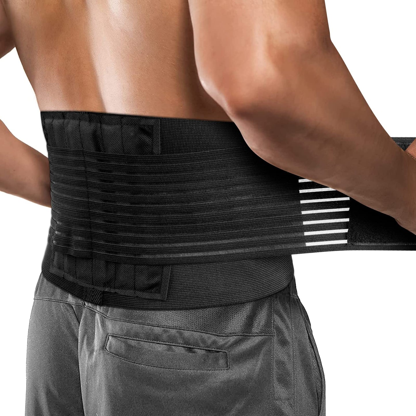 ACWOO Back Brace Back Support Belt for Men and Women, Breathable Back Belt, Back Support for Sports Back Brace Relieves Back,