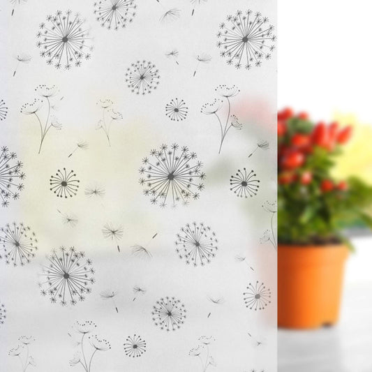 FILMGOO 3D Window Film Privacy Film Anti-UV Stained Glass Decorative Film Static Cling Self-Adhesive Window Sticker,