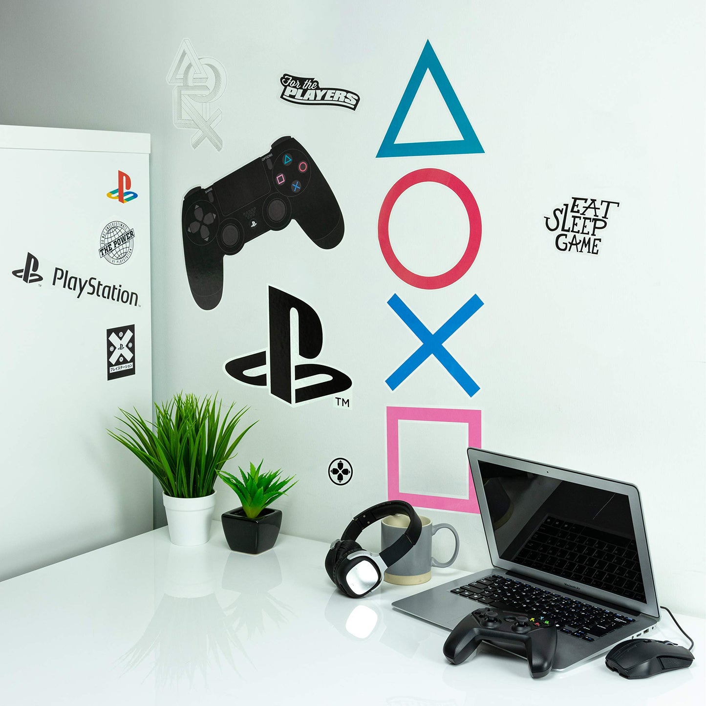 Paladone Vinyl Wall Stickers Waterproof Removable – Multicolour 27x15x3cm