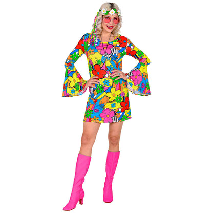 W WIDMANN MILANO 60s Groovy Costume – Hippie Carnival Outfit