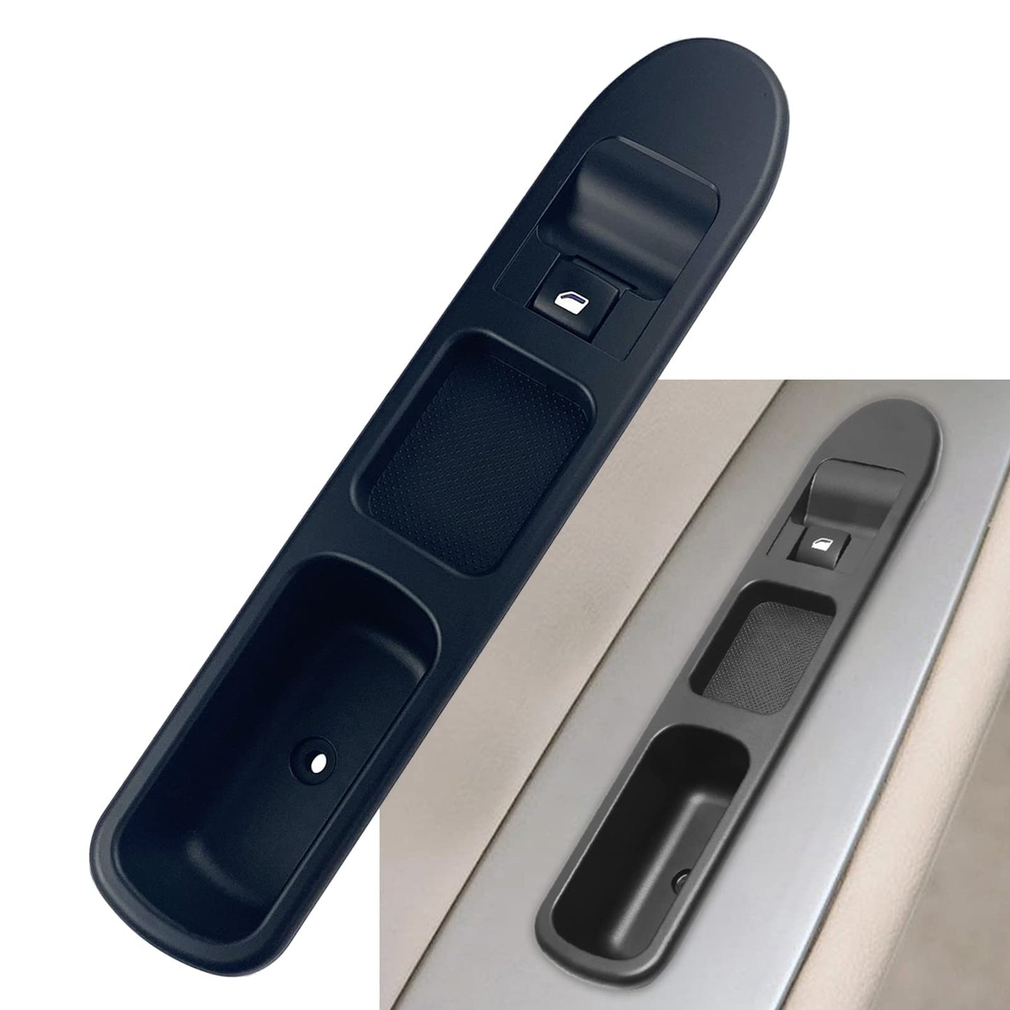 FanPaYY 6490.HQ Window Control Switch, Electric Window Lifter Lock Door Window Passenger Side 6554.HJ for Peugeot 207