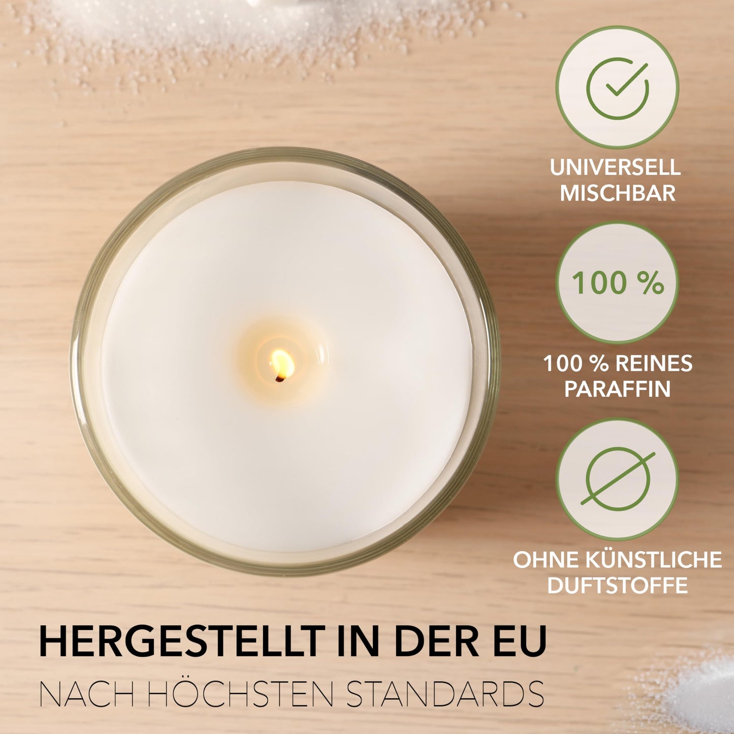 Premium Paraffin Wax Melt Pellets 1kg 100% Paraffin for Candle Making – White