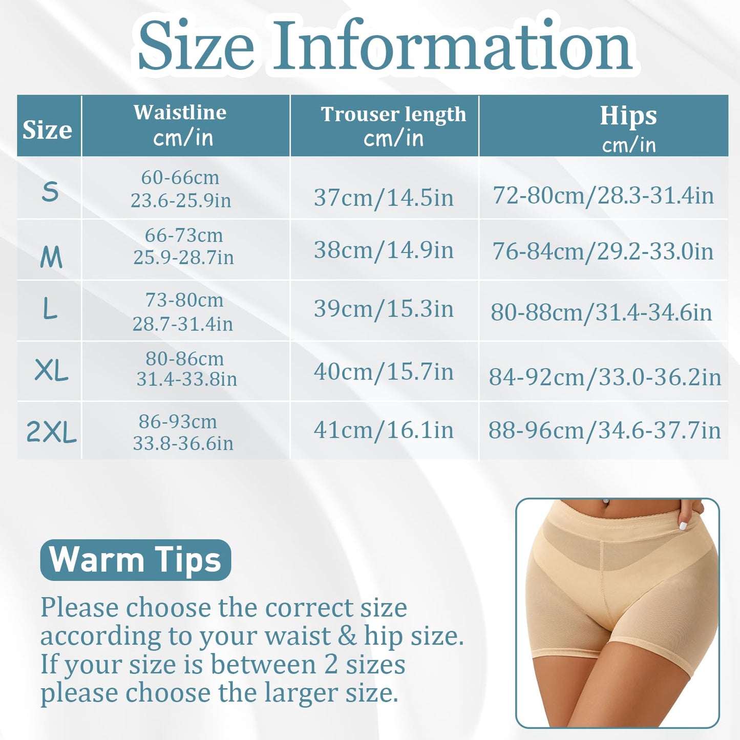 Women’s Padded Butt-Lifting Shapewear Panties Push-Up with Padding – Skin S