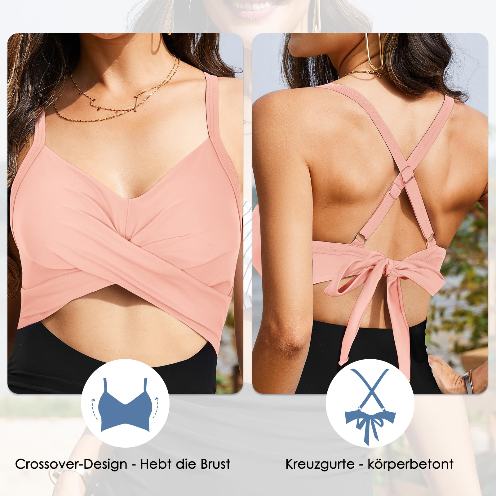 PONCEAU Swimsuit Tummy Control Women V Neck Swimwear Push Up Swimsuits Plus Size Cut Out One Piece Beachwear Swimsuit Sexy FX