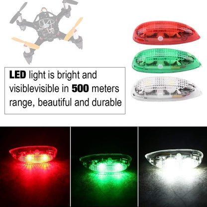 Drone LED Strobe Lights Wireless Anti-Collision 3-Pack for RC Aircraft – 3pcs