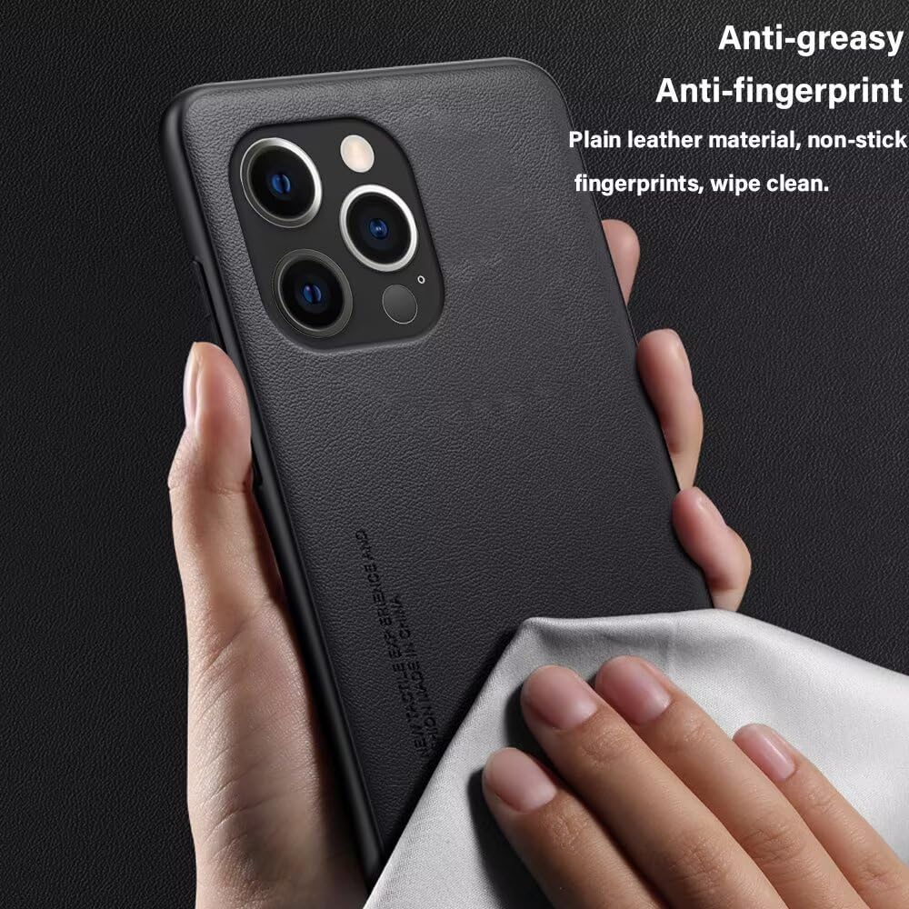 Nubia Z80 Ultra Wallet Case PU Leather Business Style Slim Back Cover – Black