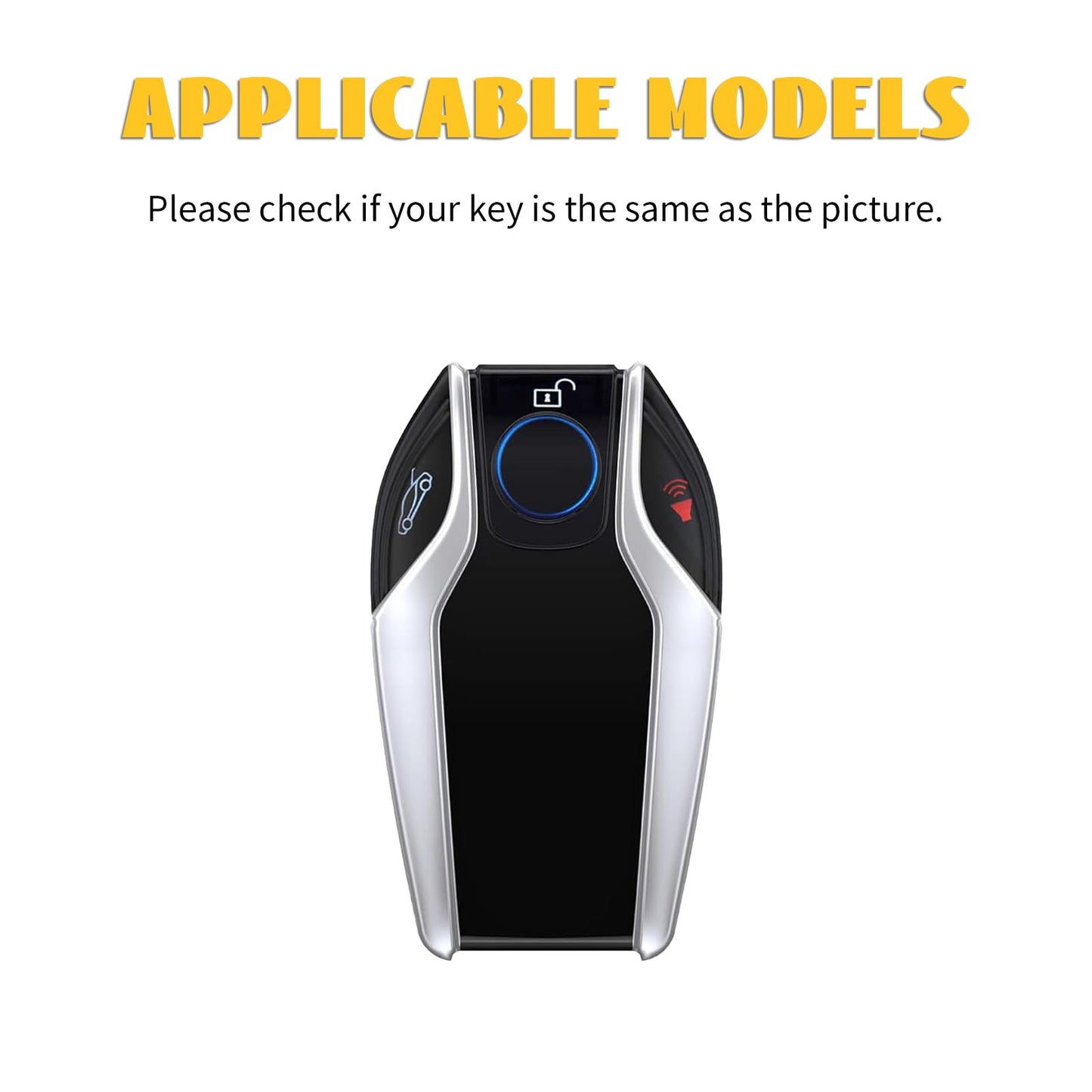 BMW Leather Key Case Cover with LCD Display Compatible G01/G02/G05/G07/X3/X4/X5/X7 – Brown