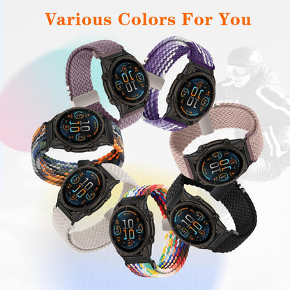 Garmin 20mm QuickFit Nylon Braided Watch Band Compatible Fenix/Epix/Instinct – Camouflage 20mm