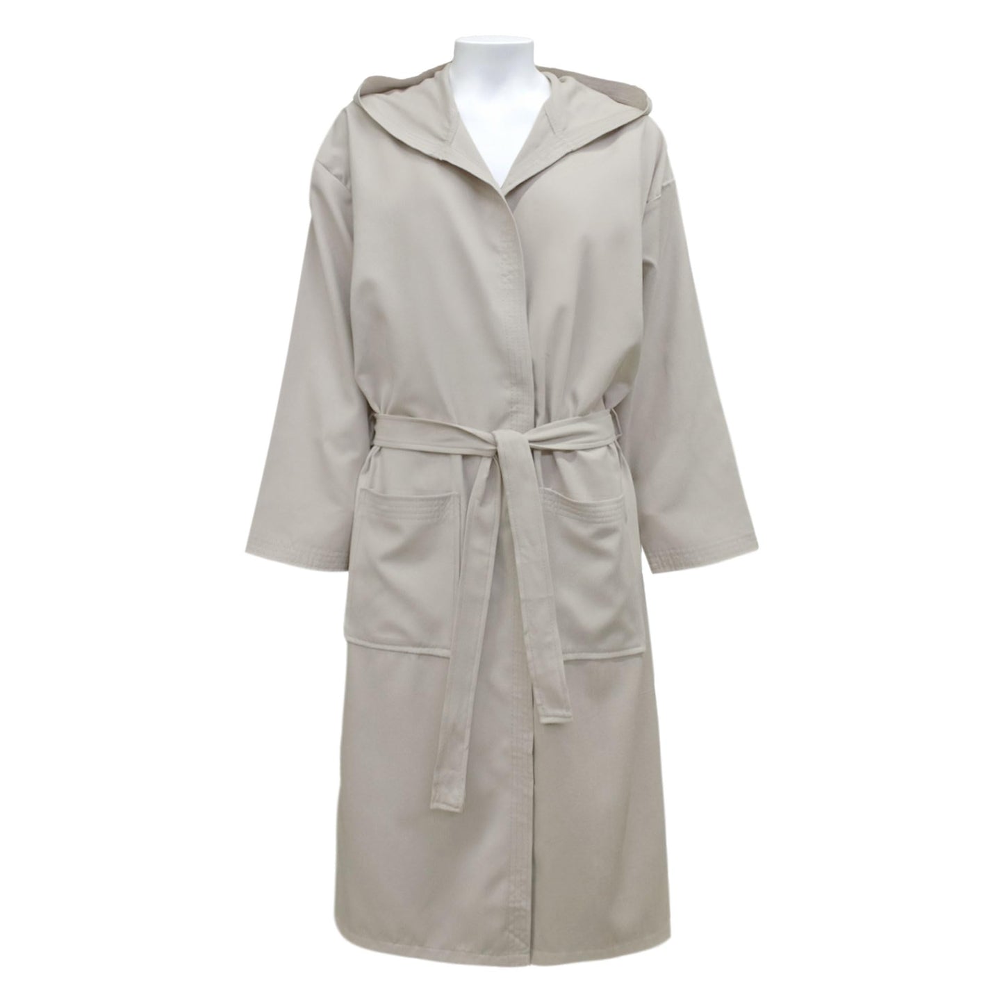 Children's Microfibre Hooded Bathrobe Lightweight Quick-Dry Unisex – Junior