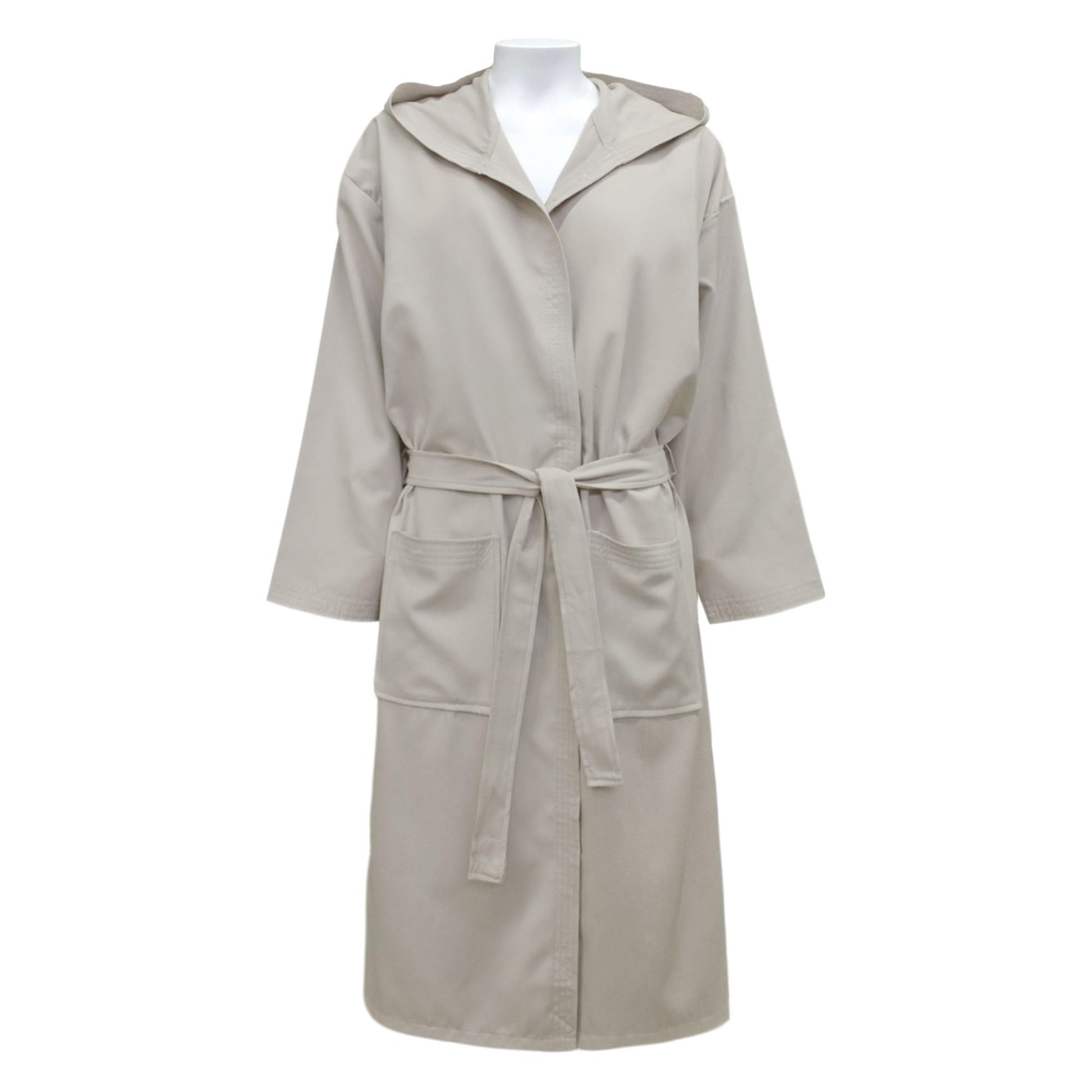 Children's Microfibre Hooded Bathrobe Lightweight Quick-Dry Unisex – Junior