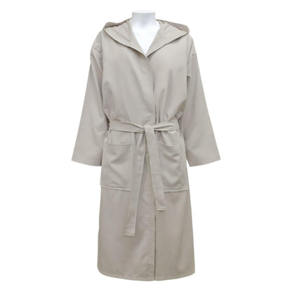 Children's Microfibre Hooded Bathrobe Lightweight Quick-Dry Unisex – Junior