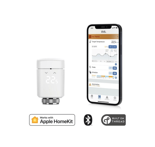 Eve Thermo viedais termostats – Apple HomeKit, Thread - Gultify