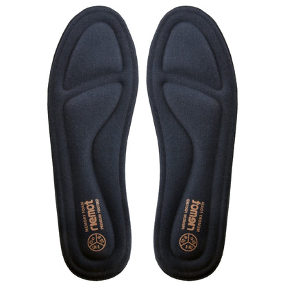 Memory Foam Insoles for Men’s and Women’s Shoes Comfortable and Cushioned – Navy Blue EU 38